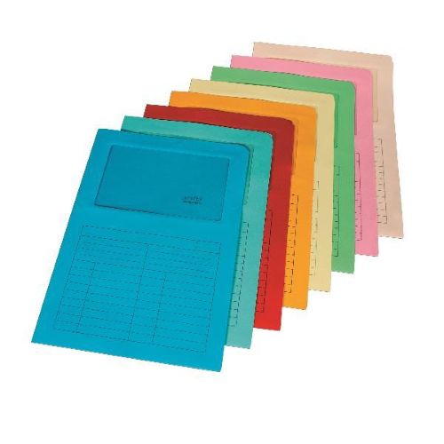BLASETTI SINTEX CARTELLINA A L CON FINESTRA IN CARTA 297X210MM A4 COL. VERDE CONF 10 Pz.